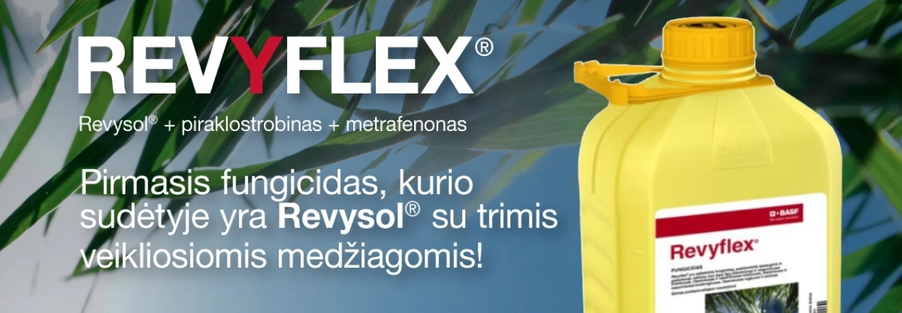 Revyflex – trijų veikliųjų medžiagų fungicidas stipriai javų apsaugai nuo grybinių ligų