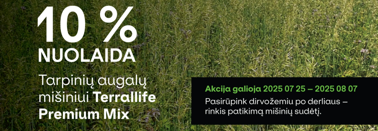 Tarpinių mišinių augalų įvairovė – įvairiapusiška nauda dirvožemiui